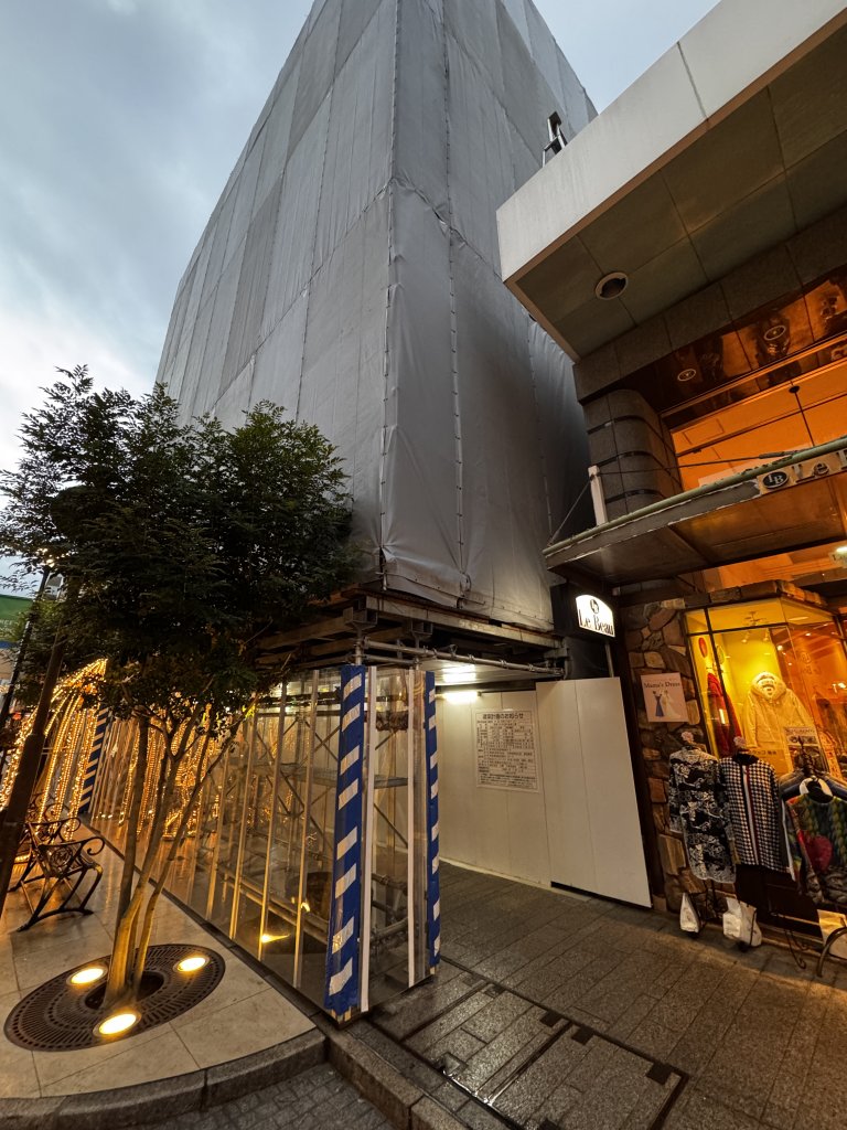 (仮称)クリオ元町2新築工事 新築工事現場の全景写真（2025年12月21日撮影）