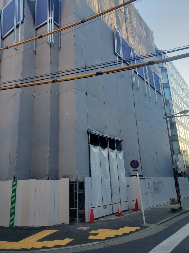 （仮称）御茶ノ水開発計画新築工事 新築工事現場の全景写真（2026年1月6日撮影）