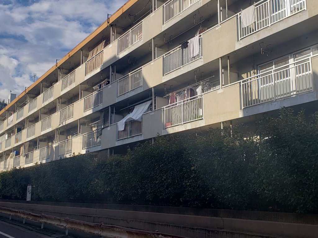 (仮称)都営亀戸六丁目団地 新築工事現場の全景写真（2026年1月6日撮影）