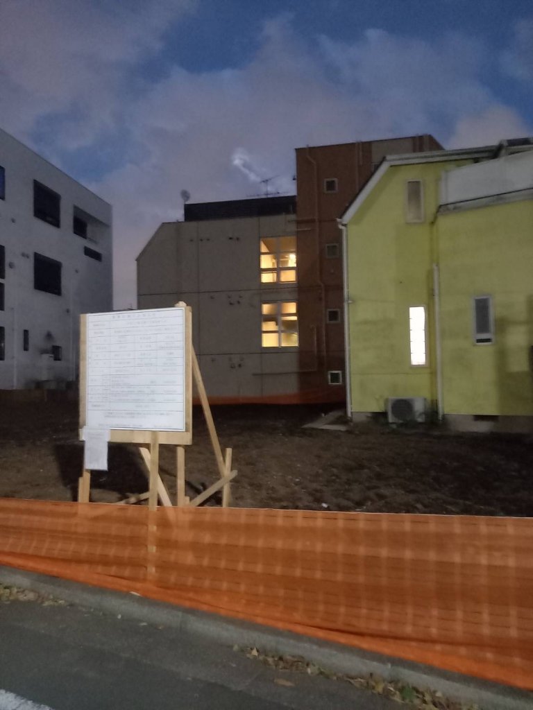 (仮称) 戸越公園V計画新築工事 新築工事現場の全景写真(2026年1月8日撮影)