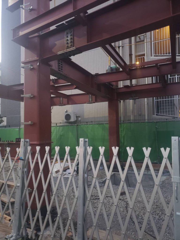 (仮称)江東区・亀戸8丁目ヒルズマンション375 新築工事 新築工事現場の全景写真（2026年1月19日撮影）