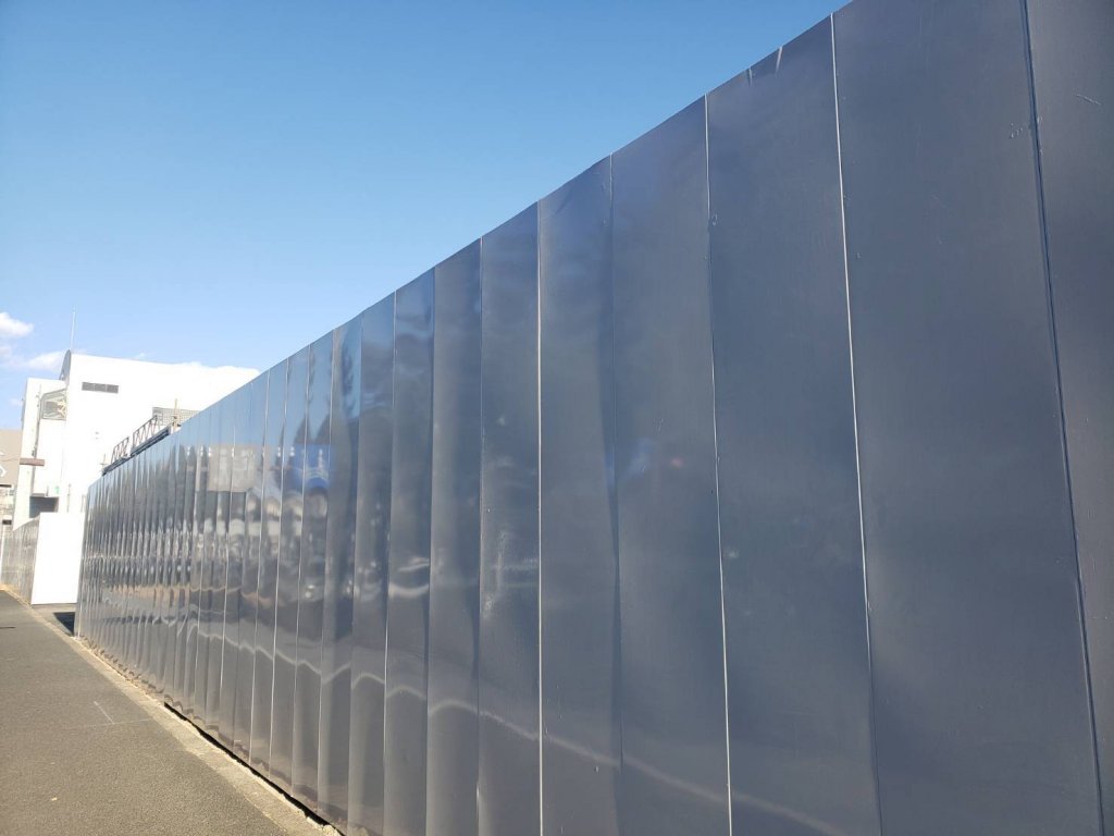 (仮称) EXC稲毛海岸駅前Ⅱ計画 新築工事現場の全景写真（2026年1月31日撮影）