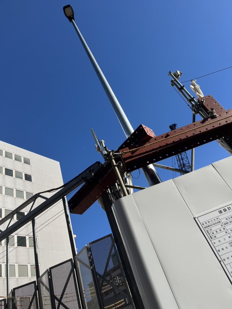 (仮称)SMBC九段プロジェクト 新築工事現場の全景写真（2026年2月1日撮影）