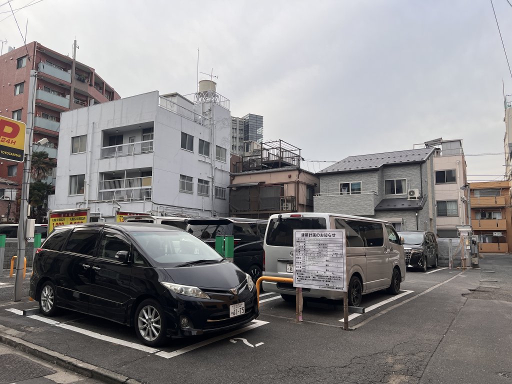 (仮称)豊島区西池袋3丁目計画 新築工事 新築工事現場の全景写真（2026年2月14日撮影）
