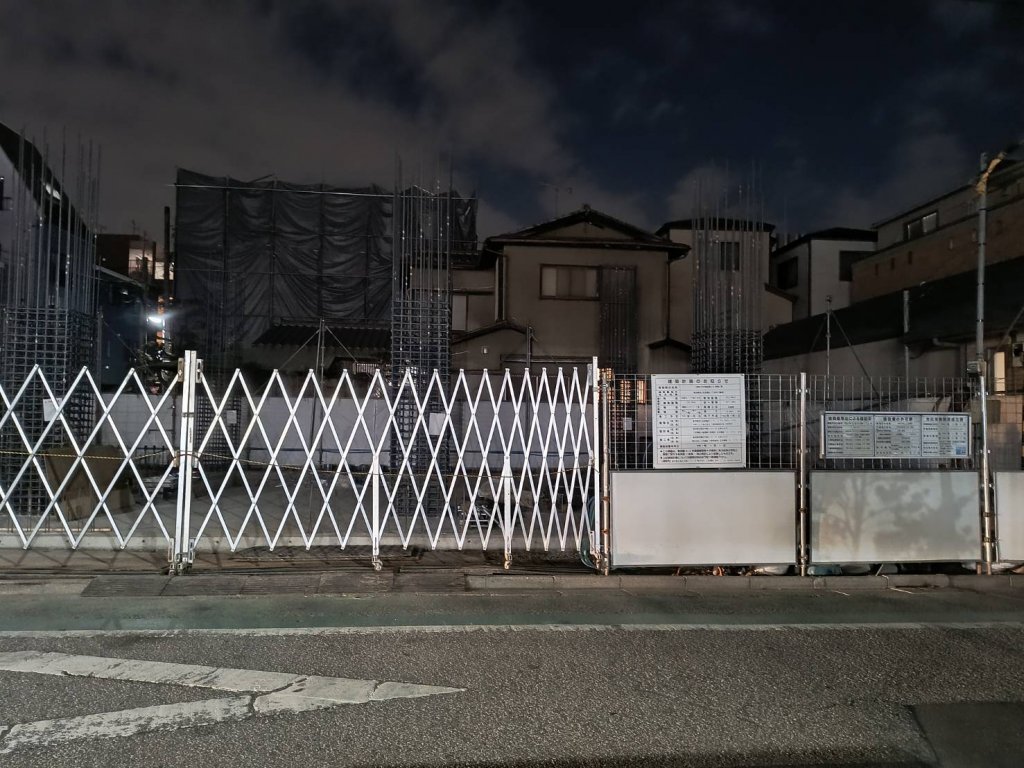 (仮称)中村衛医療ビル新築工事 新築工事現場の全景写真（2026年2月28日撮影）