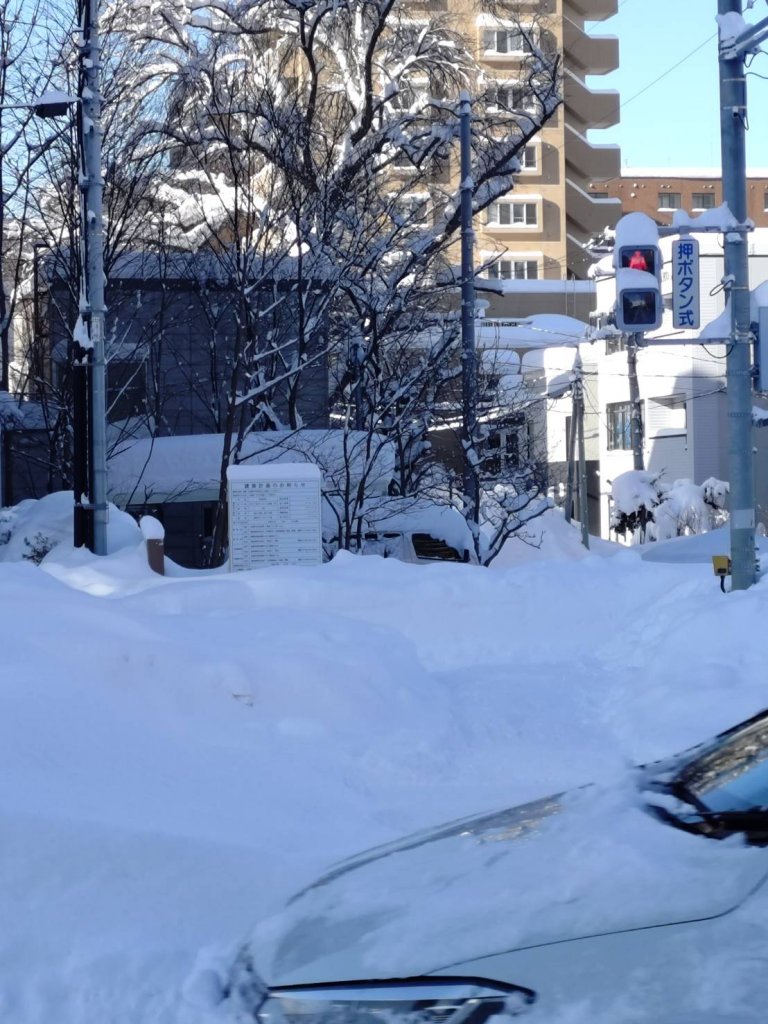 (仮称) 北6条西11丁目MS 新築工事現場の全景写真（2026年2月28日撮影）