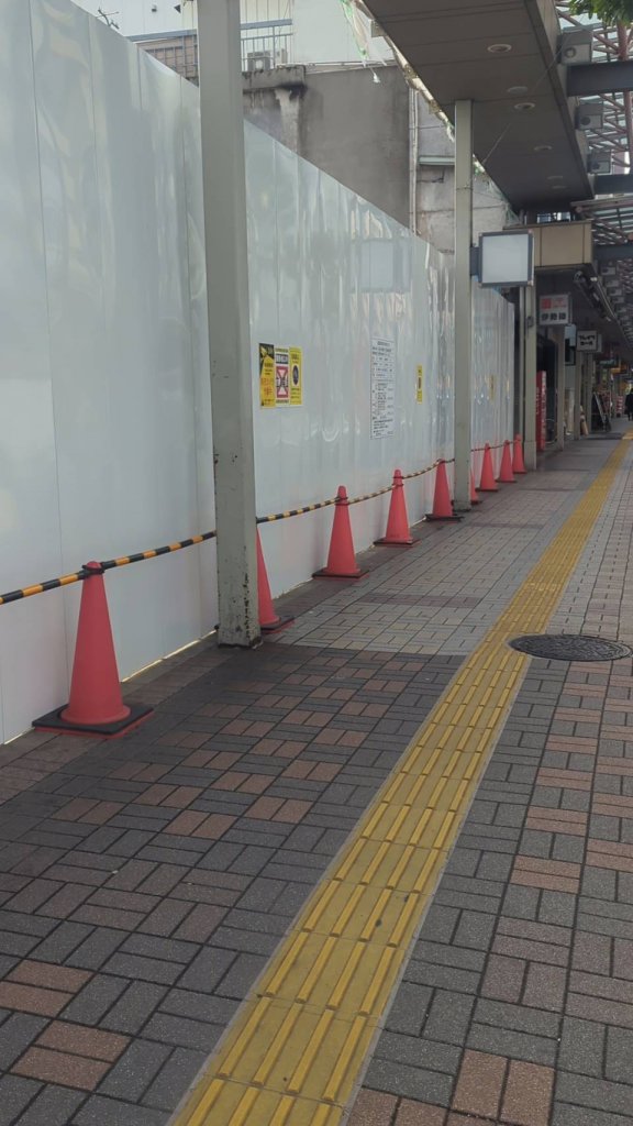 (仮称) 江東区亀戸5丁目計画 新築工事 新築工事現場の全景写真（2026年4月4日撮影）