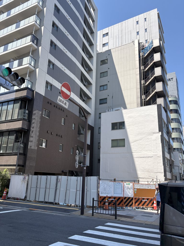 (仮称)東上野3丁目ホテル新築工事 新築工事現場の全景写真（2026年5月17日撮影）