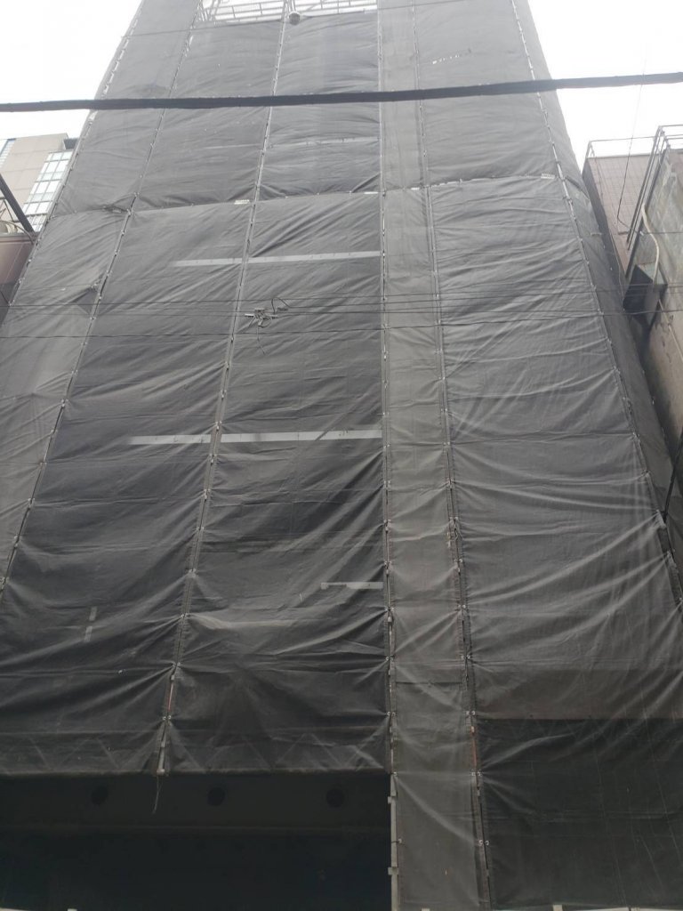 (仮称) 大原第6ビル新築工事 新築工事現場の全景写真（2026年6月9日撮影）