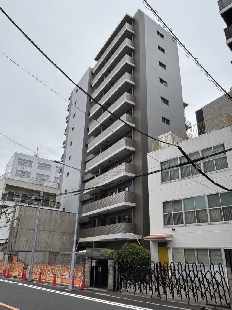 (仮称)台東区清川2丁目プロジェクト 新築工事現場の全景写真（2026年6月22日撮影）