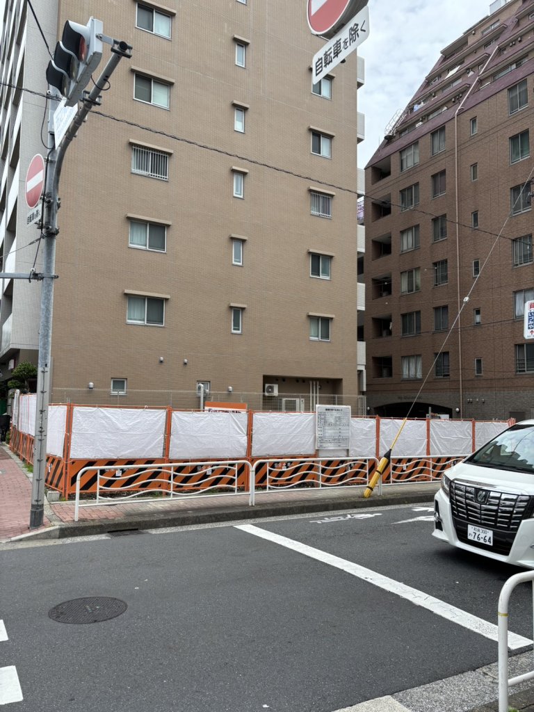 (仮称)ルネサンスコート亀戸VI 新築工事 新築工事現場の全景写真(2026年6月22日撮影)