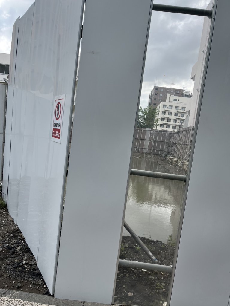 (仮名)クリオ新横浜 新築工事 新築工事現場の全景写真（2026年6月23日撮影）
