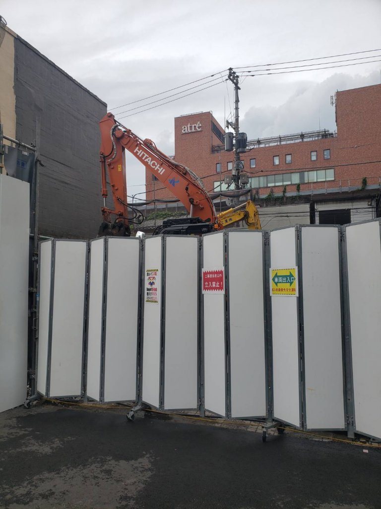 (仮称)亀戸6丁目IIIプロジェクト新築工事 新築工事現場の全景写真（2026年7月21日撮影）
