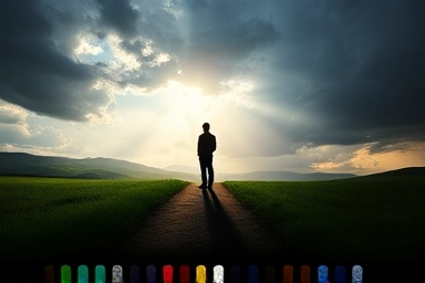 Choice between healthy life and complications from hyperuricemia.