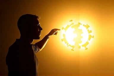 Symbolic image of rebuilding inner strength and hope.