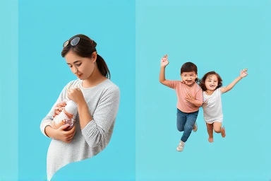 Child ear infection treatment and recovery.