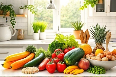 Healthy food ingredients for cholesterol management