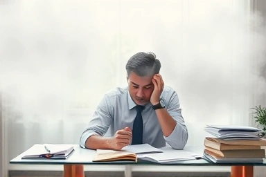 Mental fog and concentration issues due to depression.