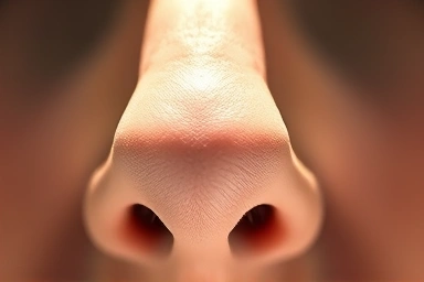 Symbolic nasal passage correction for breathing ease.
