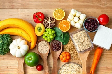 Fiber-rich foods for gut health