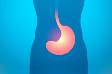 Stomach relief, inner calm, soothing light.