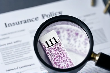 Medical report scrutiny insurance policy GIST analysis resolution