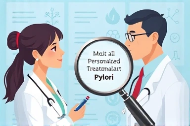 Personalized H. pylori treatment plan collaboration between doctor and patient