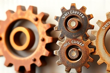 Interlocking gears symbolizing balanced health in metabolic syndrome components.