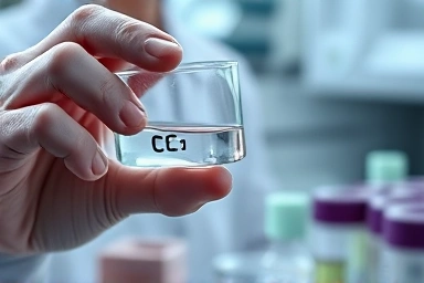 Medical lab test tube, scientific precision, healthcare analysis