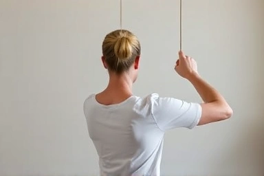 Shoulder rehabilitation exercise for dislocation recovery