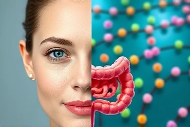 Clear skin linked to balanced gut health