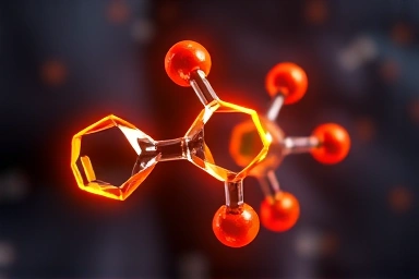 Arginine, Vitamin C, and Citrulline molecules interacting