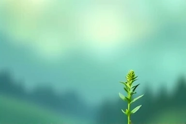 Ashwagandha plant symbolizing stress relief and natural balance.