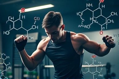 Amino acids fueling muscle growth and recovery during exercise.