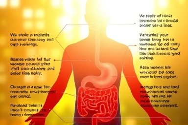 Person with vibrant health, symbolizing gut health, immunity, and metabolism.