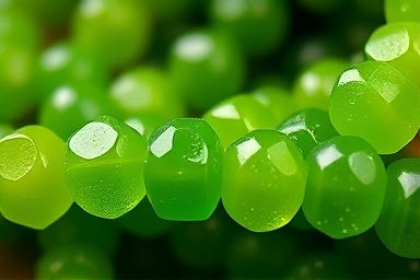 Natural Boswellia resin beads, symbolizing potent joint relief.