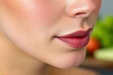 Healthy, glowing skin representing collagen benefits.