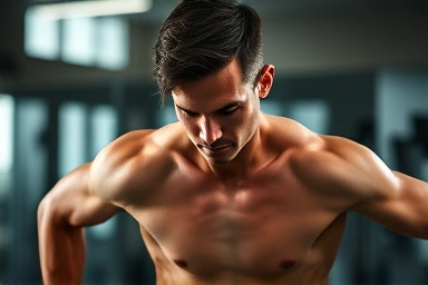 Peak athletic performance with combined supplements.