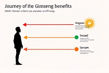 Metaphor for ginseng types and their health benefits