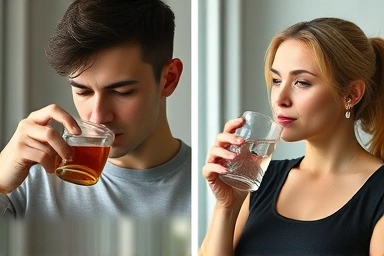 Transforming health: Coffee/tea vs. water/fruit for iron absorption.