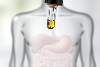 Liquid omega-3 absorption into digestive system