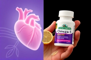 Omega-3 benefits for heart and brain, Nordic Naturals softgel.