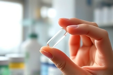 Collagen powder capsule with health glow