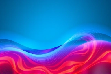 Abstract visual of inflammation being soothed by calming light.