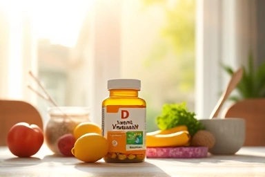 Sunlight, vitamin D, healthy food, wellness, natural energy