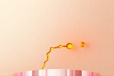 Symbolic representation of skin healing with vitamins