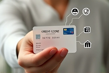 Credit score influencing access to financial products.