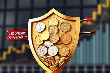 Gold and silver shield protecting against economic uncertainty