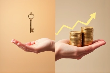 Inheritance and financial growth from home mortgage.