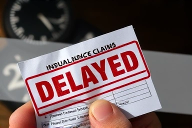 Insurance claim delayed, time passing, financial frustration